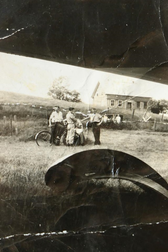 From the archives of Bonnie McGrath, Glenelg NS (with permission) Caption: Not sure who these people are (from Jessie Lawson's photo). Photograph 4
